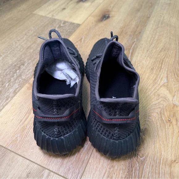 Yeezy Boost 350 V2 “Triple Black” – Men’s Size 13 – Excellent Condition + Box - Picture 7 of 8